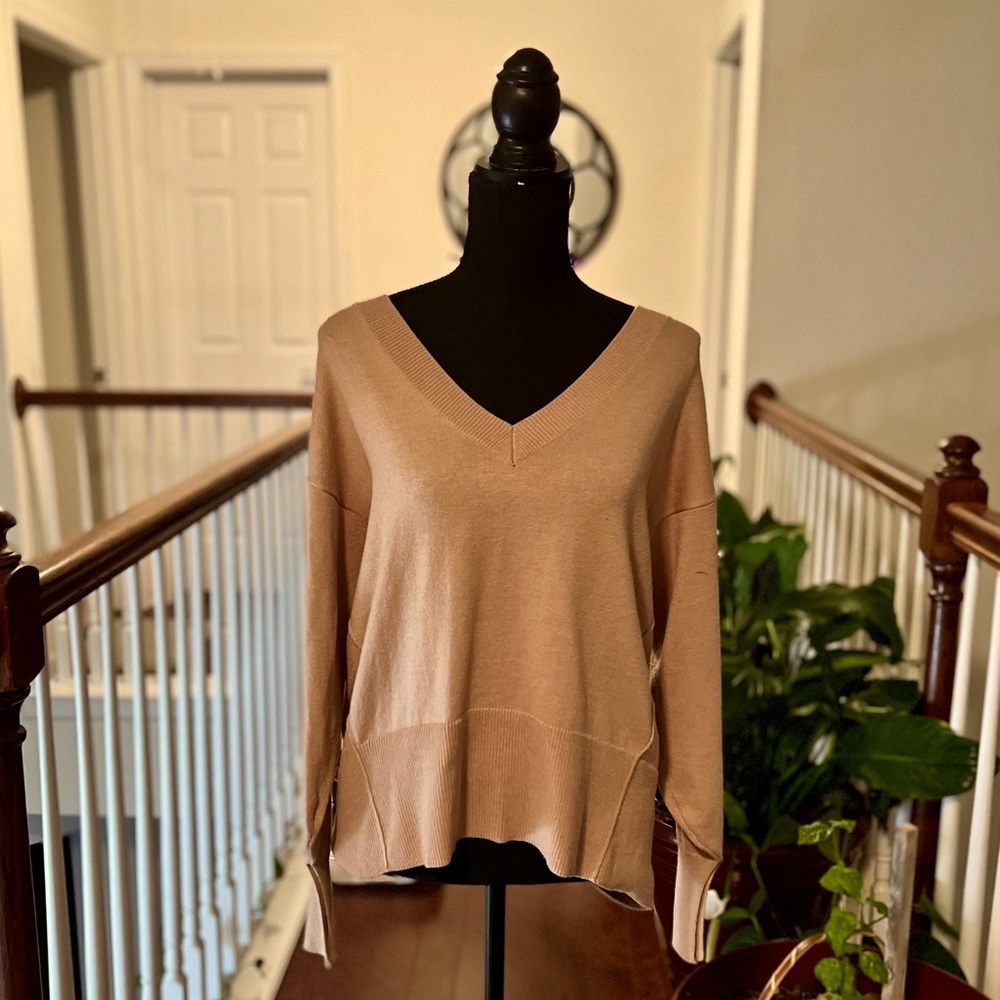 High low sweater